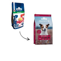 Produktbild von Dehner Premium Hundefutter Trockenfutter Getreidefrei Sensitive Rind Lamm für kleine Rassen Adult 4 kg
