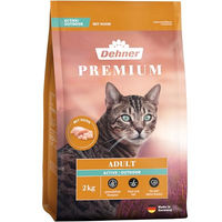 Produktbild von Dehner Premium Katzenfutter Adult Active Outdoor Getreidefrei mit Huhn 2 kg