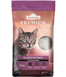 Dehner Premium Katzenklumpstreu aus 100% Bentonit 12 kg – Bild 1 von 3
