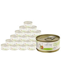 Produktbild von Dehner Premium Lovely Katzen Nassfutter Adult Hühnerbrust Thunfisch Käse glutenfrei 24 x 70 g