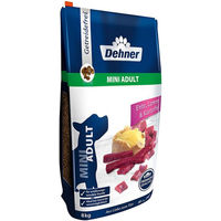 Produktbild von Dehner Premium Mini Adult Trockenfutter für kleine Hunde mit Ente Lamm und Kartoffel getreidefrei 8 kg