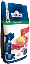 Dehner Premium Mini Adult Trockenfutter für kleine Hunde mit Rind und Lamm getreidefrei und glutenfrei – Bild 1 von 3