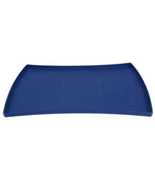 Produktbild von Dehner Premium Napfunterlage für Hunde aus Silikon Blau 48 x 30 x 1.5cm