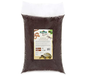 Dehner Terra Schildkröten- und Terrarienerde Bodengrund Braun 20 Liter - 20 l – Bild 1 von 3