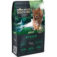 Produktbild von Dehner Wild Nature Auwald Katzen Trockenfutter Adult Hirsch getreidefrei 1,5 kg