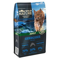 Produktbild von Dehner Wild Nature Gebirgssee Katzenfutter Trockenfutter Lachs Adult Getreidefrei 1,5 kg