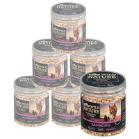 Produktbild von Dehner Wild Nature Gefriergetrockneter Katzensnack Kaninchen glutenfrei und zuckerfrei 120 g