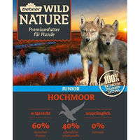Produktbild von Dehner Wild Nature Hochmoor Junior Hundetrockenfutter Ente getreidefrei ohne Zucker 12 kg