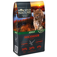 Produktbild von Dehner Wild Nature Hochmoor Katzenfutter Trockenfutter mit Ente getreidefrei Adult 1,5 kg