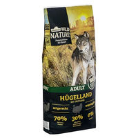 Produktbild von Dehner Wild Nature Hügelland Trockenfutter für ausgewachsene Hunde Truthahn getreidefrei 12 kg