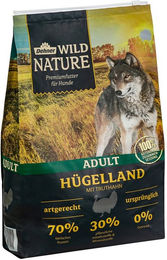 Dehner Wild Nature Hügelland Trockenfutter für erwachsene Hunde mit Truthahn getreidefrei 4 kg – Bild 1 von 4