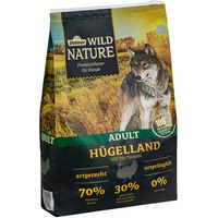 Produktbild von Dehner Wild Nature Hügelland Trockenfutter für erwachsene Hunde mit Truthahn getreidefrei 4 kg