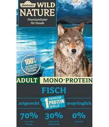 Dehner Wild Nature Hundefutter Gebirgssee Trockenfutter Adult Lachs Huhn getreidefrei glutenfrei 4 kg – Bild 1 von 7