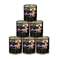 Produktbild von Dehner Wild Nature Hundefutter Nassfutter Ente Adult Getreidefrei und Ohne Zucker 6 x 800 g Dosen