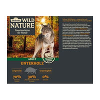 Produktbild von Dehner Wild Nature Hundefutter Probier-Set Nassfutter für erwachsene Hunde getreidefrei und zuckerfrei Ente Pferd Wild Kaninchen 6 x 400 g Dosen 2.4 kg