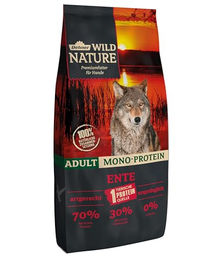 Dehner Wild Nature Hundefutter Trockenfutter Adult Ente und Fisch Getreidefrei 12 kg – Bild 1 von 13