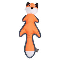 Produktbild von Dehner Wild Nature Hundespielzeug Fox aus Oxford-Baumwolle mit Quietscher in Orange