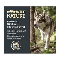 Produktbild von Dehner Wild Nature Hundetrockenfutter Adult Probier-Set verschiedene Sorten getreidefrei und zuckerfrei 6 x 1 kg