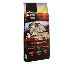 Dehner Wild Nature Hundetrockenfutter Senior Ente getreidefrei 12 kg – Bild 1 von 8
