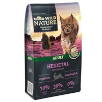 Produktbild von Dehner Wild Nature Katzenfutter Heidetal Trockenfutter mit Kaninchen und Huhn getreidefrei Adult 1,5 kg