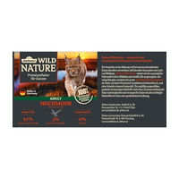 Produktbild von Dehner Wild Nature Katzenfutter Hochmoor Nassfutter Adult Ente Pute Getreidefrei 6 x 200 g Dose