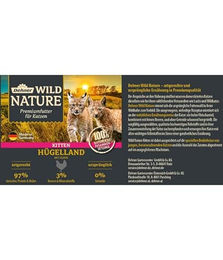 Dehner Wild Nature Katzenfutter Kitten Huhn Nassfutter getreidefrei und zuckerfrei 6 x 200 g Dose – Bild 1 von 6