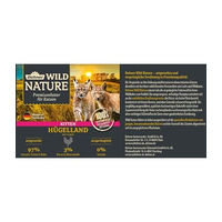 Produktbild von Dehner Wild Nature Katzenfutter Kitten Huhn Nassfutter getreidefrei und zuckerfrei 6 x 200 g Dose