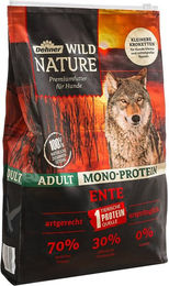 Dehner Wild Nature Mono-Protein Ente Trockenfutter für ausgewachsene Hunde getreidefrei und zuckerfrei 4 kg – Bild 1 von 4