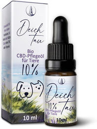 Deichtau Bio CBD Öl 10% für Hund und Katze Hanföl-Tropfen – Bild 1 von 1