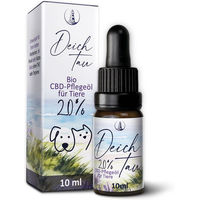 Produktbild von Deichtau Bio CBD Öl 20% für Hund und Katze Hanföl-Tropfen
