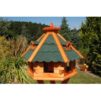 Produktbild von Deko-Shop-Hannusch Vogelhaus aus Holz mit Bitumenschindeln und Behandlung