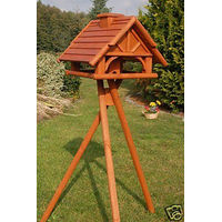 Produktbild von Deko Shop Hannusch Vogelhaus aus Holz mit Ständer in Braun