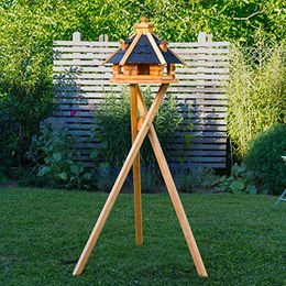 Deko-Shop-Hannusch Vogelhaus aus Holz V18 in Größe S – Bild 1 von 6