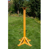 Produktbild von Deko Shop Hannusch Vogelhausständer aus Holz in Braun 1,2 m XXL Standfuß für Vogelhäuser und Futterhäuser