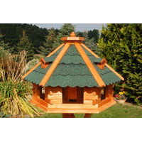 Produktbild von Deko Shop Hannusch XXL Vogelhaus aus Holz in Braun 67 x 45 cm