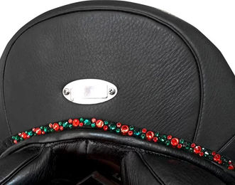 Produktbild von Dekorative Leder-Pferdebänder JW bunt aus Portugal