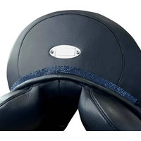 Produktbild von Dekorative Pferdebänder JW Blau Schwarz