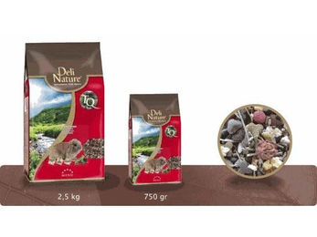 Deli Nature 5* Menu Kleintierfutter für Zwergkaninchen mit Gemüse und Kräutern 750g - 750 g – Bild 1 von 1