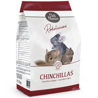 Produktbild von Deli Nature 5 Sterne Chinchilla Futter mit Hagebutte und Pflanzenstücken vegan ohne tierisches Protein 2,5 kg - 2,5 kg