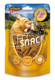 DeliBest Cat Snack Katzenleckerlies Huhn mit Grünlippmuschel für erwachsene Katzen 8 x 45 g - 8 x 45 g – Bild 1 von 2