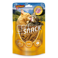 Produktbild von DeliBest Cat Snack Katzenleckerlies Huhn mit Grünlippmuschel für erwachsene Katzen 8 x 45 g - 8 x 45 g