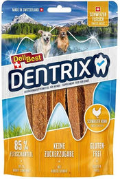 Produktbild von DeliBest DENTRIX Zahnpflege-Snack Huhn mit hohem Fleischanteil und Monoprotein 70g