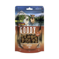 Produktbild von DeliBest Fleisch Goodys mit Strauß 100 g