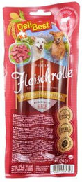 DeliBest Fleischrolle Rind mit Hirse glutenfrei und ohne Konservierungsstoffe 6x400 g - 6 x 400 g – Bild 1 von 2