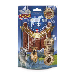 DeliBest Frischfleisch Sticks Pferd 100 g – Bild 1 von 1