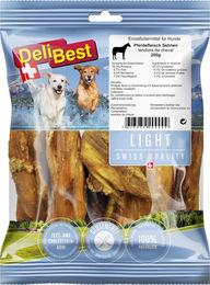 DeliBest Light Pferdesehnen Kausnack für Pferde getreidefrei und glutenfrei 200 g – Bild 1 von 1