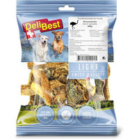 Produktbild von DeliBest Light Straußen-Mix Kausnack getreidefrei und glutenfrei 200 g