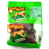Produktbild von DeliBest Naturkauartikel Schweineohren Monoprotein für Hunde 500 g - 500 g