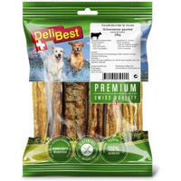 Produktbild von DeliBest Ochsenziemer Kausnack für Hunde aus Rind Monoprotein ohne Konservierungsstoffe 250g