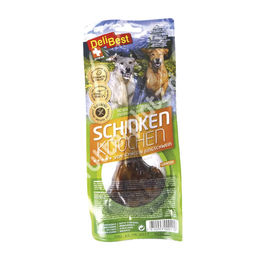 Produktbild von DeliBest Premium Kauknochen Schinken aus Schwein groß glutenfrei und monoprotein